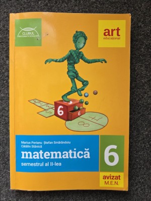 Clubul Matematicienilor. MATEMATICA CLASA A VI-A - Perianu, Smarandoiu (Semestrul II) foto