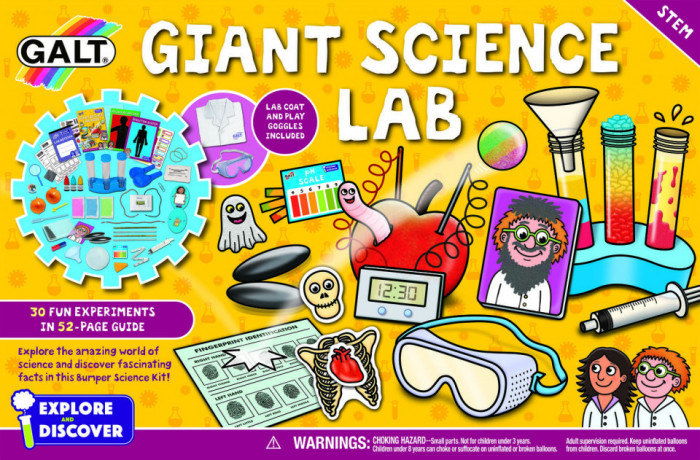 Set experimente - Giant Science Lab