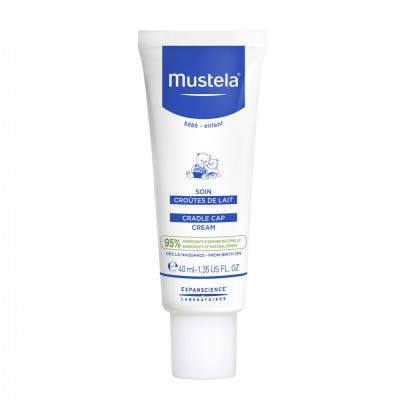 Crema pentru Copii, Mustela, Cradle Cap, impotriva Cojilor de Lapte, 40ml foto