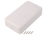 Carcasă Universală ABS Albă IP40 76x135x35mm