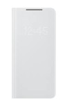 HUSA Smartphone Samsung, pt Galaxy S21+, tip smart book cover, poliuretan, Smart LED View, gri, &quot;EF-NG996PJEGEE&quot;