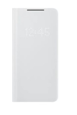 HUSA Smartphone Samsung, pt Galaxy S21+, tip smart book cover, poliuretan, Smart LED View, gri, &amp;quot;EF-NG996PJEGEE&amp;quot; foto