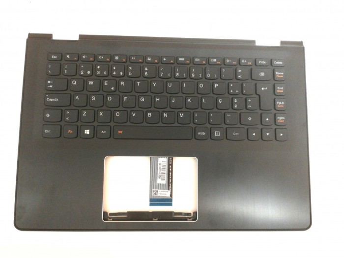 Carcasa superioara cu tastatura, Palmrest Lenovo Yoga Flex 3 1435 iluminata layout TR