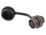 Soclu ST12 mamă PIN 3 IP67 13A 250V pentru lipire 2mm2 -25&divide;85&deg;C