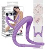 You2toys Despartitor Labii Lila - Jucarie Erotica din Silicon, cu Stimulare Punct G, Striatii si Design Modelabil