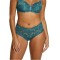 Chiloti de dama SANS COMPLEXE, dantela elastica, verde, 36 38 - OUTLET
