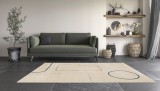 Covor Belgian, Cancun 18725, Crem, Diverse Dimensiuni - 80x150 cm
