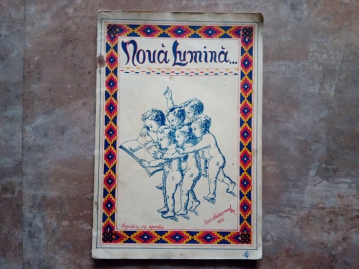 NOUA LUMINA ... de TEODOR BUCURESCU , 1919