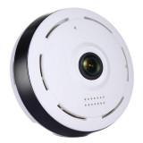 Camera Supraveghere Video Techstar&reg; D80, HD 960P , Wireless, Iluminare LED, 360&deg;, Detectare Miscare, Microfon, Difuzor