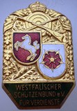 I.916 INSIGNA GERMANIA TIR WESTF&Auml;LISCHER SCH&Uuml;TZENBUND F&Uuml;R VERDIENSTE email