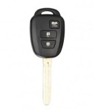 Carcasa cheie Topautochei&reg; pentru Toyota Camry Corolla Reiz RAV4, 3 butoane, Oem