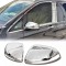 Set de 2 capace/carcase de oglinzi cromate pentru Mercedes V-Class W447 din 2014