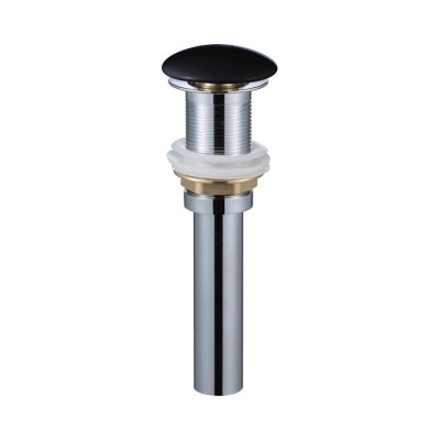 Scurgere Click-Click pentru lavoar standard, negru mat foto