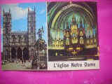HOPCT 15365 BISERICA NOTRE DAME -MONTREAL QUEBEC ----CANADA---AMERICA DE NORD -NECIRCULATA