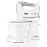 Mixer cu bol MFQ36460, 450 W, 5 viteze, functie Turbo, alb