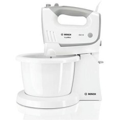 Mixer cu bol MFQ36460, 450 W, 5 viteze, functie Turbo, alb