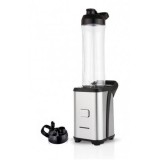 Blender sport HSB-350SS, 350 W, Recipient tritan, Cutit inox, Inox