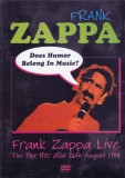 DVD Muzica: Frank Zappa Live - The Pier NYC - USA 1984 ( vezi descriere )