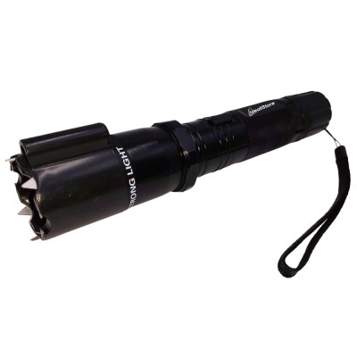 Electrosoc autoaparare cu laser DEPOX&amp;reg;, Defence Master, lanterna, 12.000.000 V, negru foto