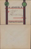 A686 Plic cu antet tipografia Lengyel, Cluj, interbelic