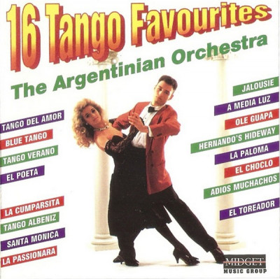 CD The Argentinian Orchestra &amp;lrm;&amp;ndash; 16 Tango Favorites, original foto