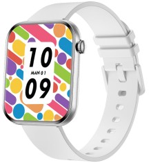 SMARTECH SmartWatch cu Senzor Glucometru, HRV, Ritm Cardiac, Nivel Oxigen, Tensiune Arteriala, Apel Bluetooth, Meniu RO S870