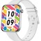 SMARTECH SmartWatch cu Senzor Glucometru, HRV, Ritm Cardiac, Nivel Oxigen, Tensiune Arteriala, Apel Bluetooth, Meniu RO S870