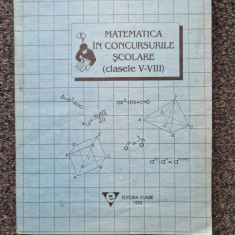 MATEMATICA IN CONCURSURILE SCOLARE (I-VIII) - Constantinescu, Drugan