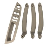 Cumpara ieftin Set 4 manere interior MOTOR10 fata/spate BMW X5 E70, X6 E71, 51416975779, Bej