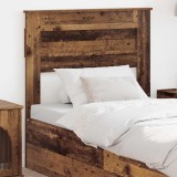 vidaXL Tăblie cap cu headboard Lemn Vechi 75 cm Lemn compozit 888163