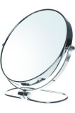 Oglindă de machiaj pliabilă TUKA, mărire 10x, oglindă cosmetică de 8 inch pe suport, diametru 20 cm