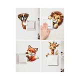 Cumpara ieftin Sticker Perete Animale Desene Animate - 00653