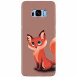 Husa silicon pentru Samsung S8 Plus, Fox Cartoon Animal And