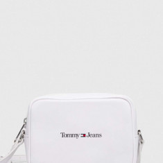 Tommy Jeans poșetă culoarea alb AW0AW15029