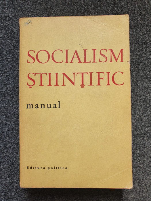 SOCIALISM STIINTIFIC MANUAL