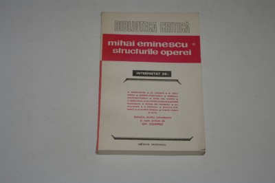 Mihai Eminescu - structurile operei - interpretat de ... Vol. II foto