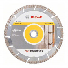 Disc diamantat universal Bosch, 230 x 22.23 x 2.6 mm foto