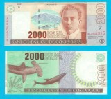 Costa Rica 2.000 Colones 2005 &#039;Rechin-ciocan&#039; UNC serie: A43904315 p265