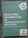 BULETINUL INGINERILOR SI TEHNICIENILOR MILITARI 3 1978