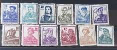 Romania 1955 - Uzuale MNH foto