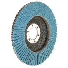 Disc abraziv lamelar din oxid de zirconiu (Intaritura din fi