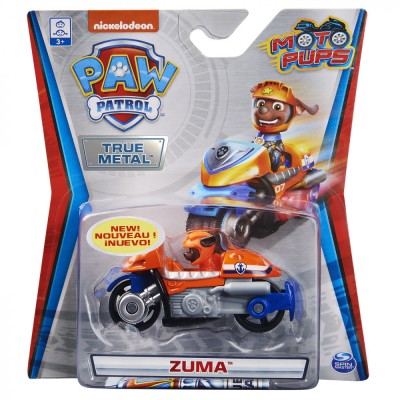 PATRULA CATELUSILOR MOTOCICLETA METALICA ZUMA SuperHeroes ToysZone foto