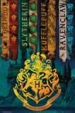 Cumpara ieftin Poster maxi - Harry Potter, House Flags | GB Eye