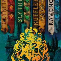 Poster maxi - Harry Potter, House Flags | GB Eye