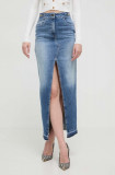 Elisabetta Franchi fusta jeans maxi, creion