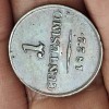1 centesimo 1822 V , patina, Europa