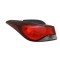 Stop spate lampa Hyundai Elantra (Md/Ud), 11.2013-05.2016, partea Stanga-, exterior;tip bec tip bec P21/5W+PY21W; cu locas bec; Omologare: ECE, TYC