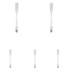 Set de 5 buc mini lampi usb led BGTB, albe