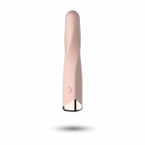 Vibrator Clasic Ballerina, Roz Pudra, 12 cm