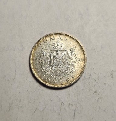 200 lei 1942 UNC foto